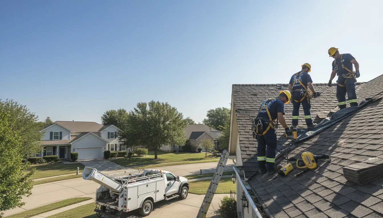 Emergency Roof Repair in Hudgins, VA near me